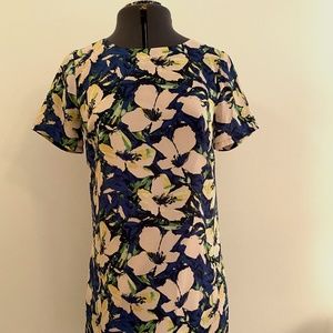 J. Crew Factory Floral Sheath Dress (Petite)